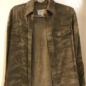 Current/Elliott “The Perfect Shirt” Camo